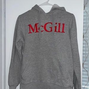 McGill grey sweatshirt in size xs